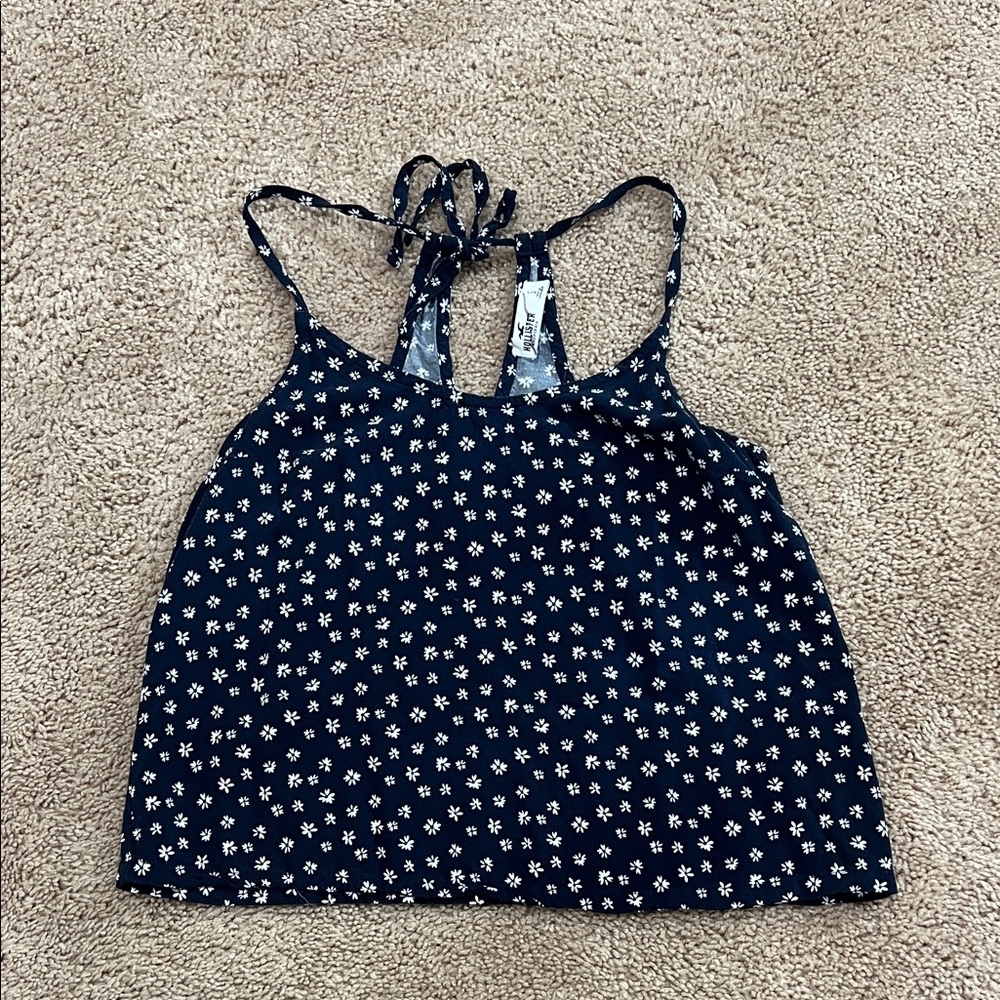 Hollister Crop Flowy Tank